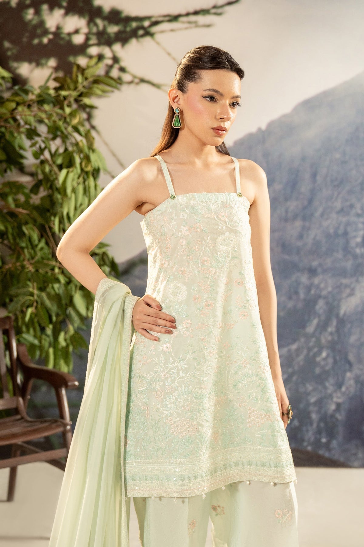 Erum Khan | Zeba Pret | KAHVEYA - Luxury Dress - available at Maria Faisal in UK and USA.