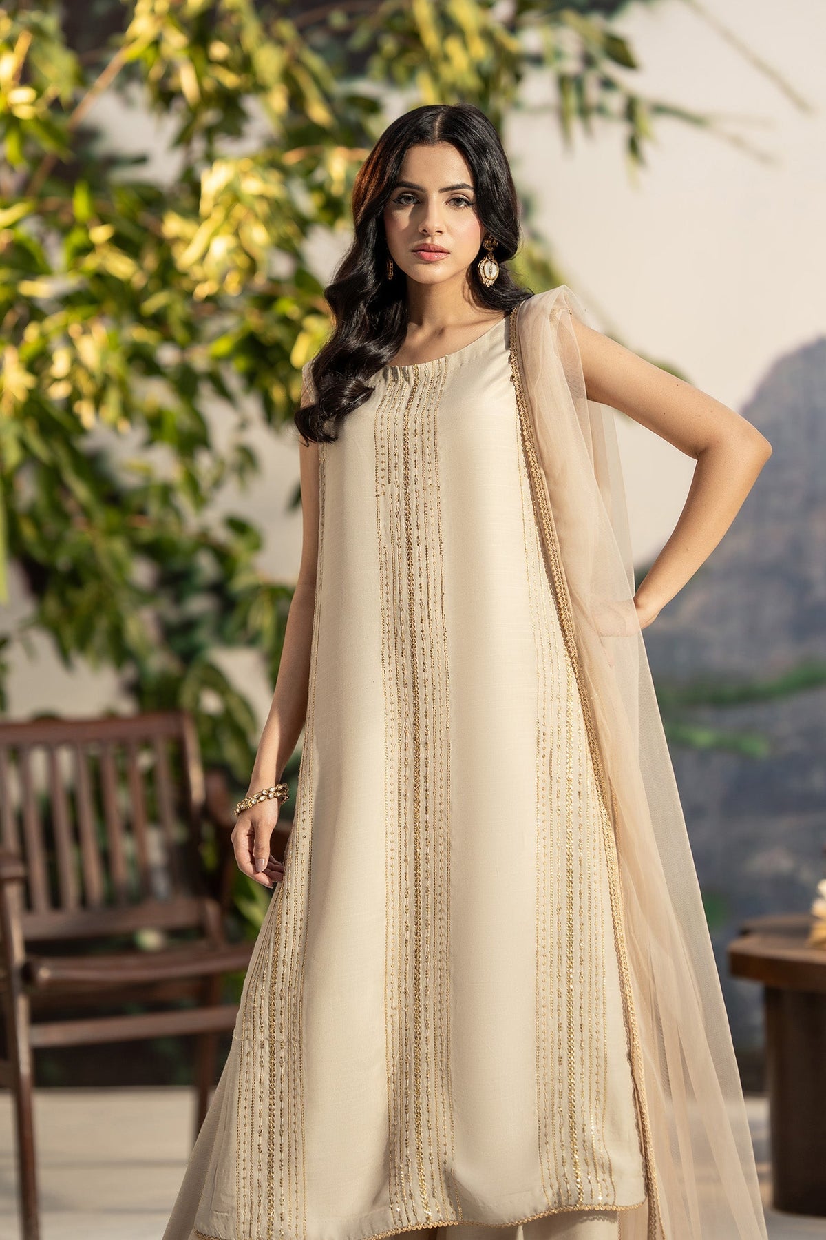 Erum Khan | Zeba Pret | AYLIN - Luxury Dress - available at Maria Faisal in UK and USA.