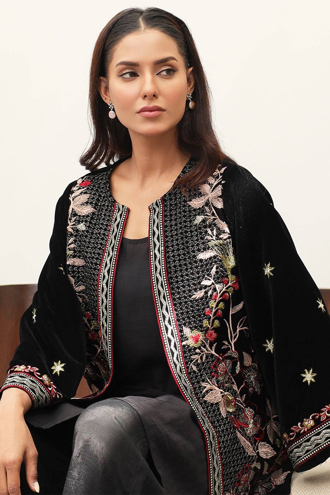 Zellbury | Winter Pret | Embroidered Kurta Trouser - 3273 by Maria Faisal - Registered Vendor of : Zellbury Women - type : Luxury Pret - 100% original wedding dresses