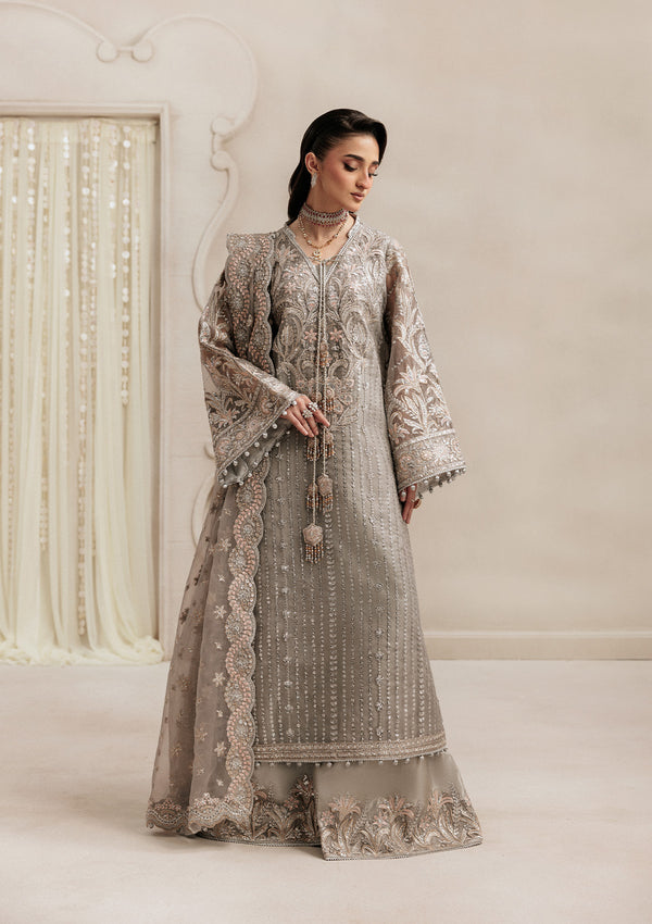 Aik Atelier | Aik Sham 26 | VOL. 1 - LOOK 02 - Formal Dress - available at Maria Faisal in UK and USA.