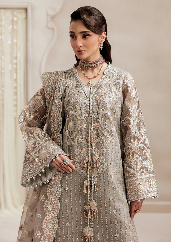 Aik Atelier | Aik Sham 26 | VOL. 1 - LOOK 02 - Formal Dress - available at Maria Faisal in UK and USA.