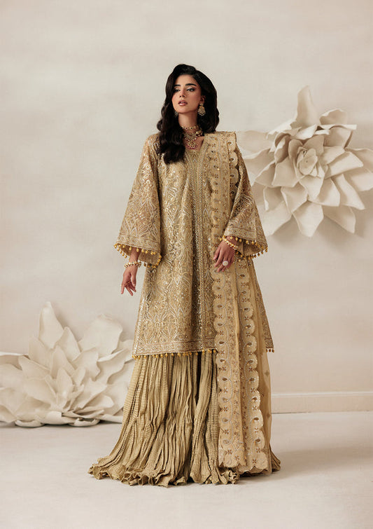 Aik Atelier | Aik Sham 26 | VOL. 1 - LOOK 03 - Formal Dress - available at Maria Faisal in UK and USA.