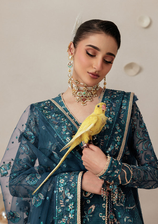 Aik Atelier | Aik Sham 26 | VOL. 1 - LOOK 04 - Formal Dress - available at Maria Faisal in UK and USA.