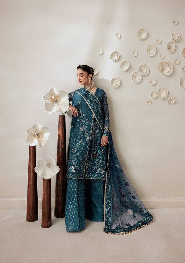 Aik Atelier | Aik Sham 26 | VOL. 1 - LOOK 04 - Formal Dress - available at Maria Faisal in UK and USA.