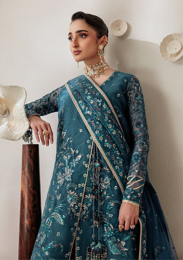 Aik Atelier | Aik Sham 26 | VOL. 1 - LOOK 04 - Formal Dress - available at Maria Faisal in UK and USA.