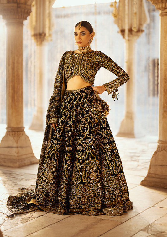 Aik Atelier | Dastoor Velvet 24 | DASTOOR - LOOK 01 - Ladies Clothes - Maria Faisal