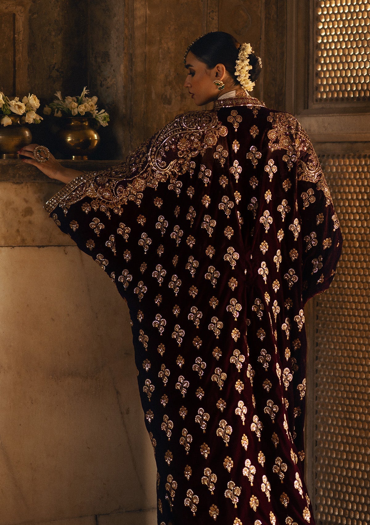 Aik Atelier | Dastoor Velvet 24 | DASTOOR - LOOK 03 - Ladies Clothes - Maria Faisal