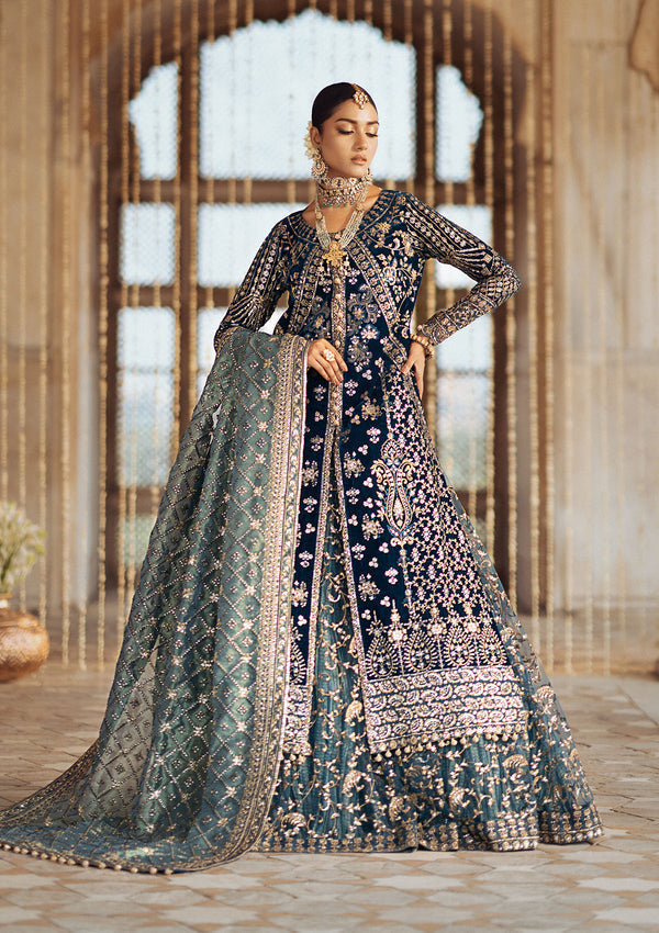 Aik Atelier | Dastoor Velvet 24 | DASTOOR - LOOK 05 - Ladies Clothes - Maria Faisal