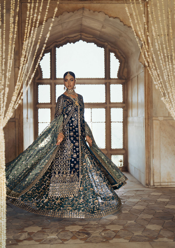 Aik Atelier | Dastoor Velvet 24 | DASTOOR - LOOK 05 - Ladies Clothes - Maria Faisal