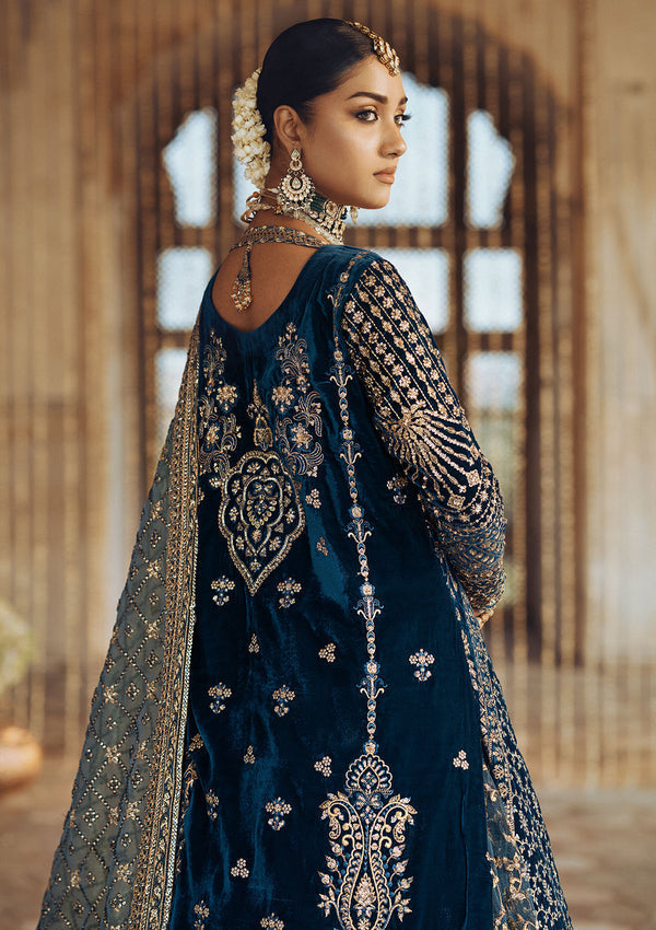 Aik Atelier | Dastoor Velvet 24 | DASTOOR - LOOK 05 - Ladies Clothes - Maria Faisal