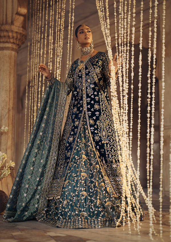 Aik Atelier | Dastoor Velvet 24 | DASTOOR - LOOK 05 - Ladies Clothes - Maria Faisal