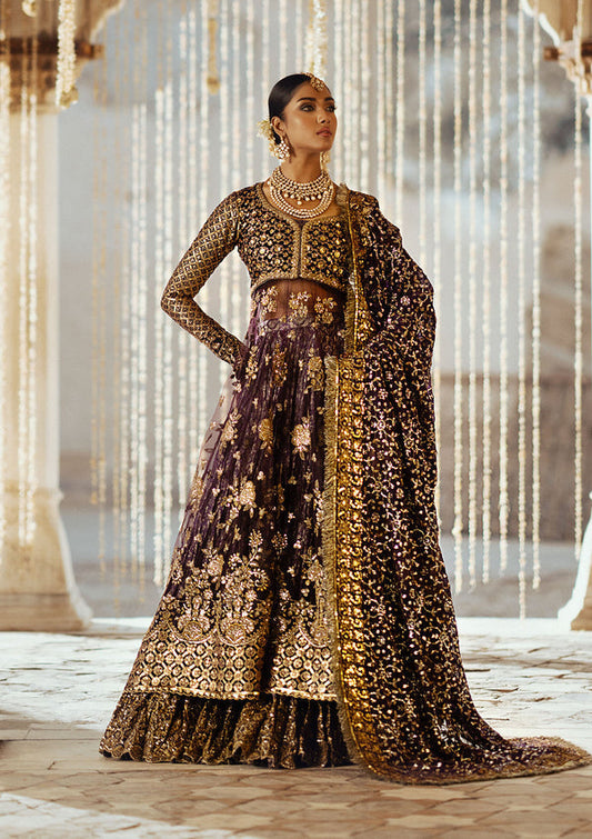 Aik Atelier | Dastoor Velvet 24 | DASTOOR - LOOK 10 - Ladies Clothes - Maria Faisal