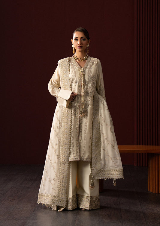 Aik Atelier | Lady Aik 25 | LOOK 01 - Formal Dress - available at Maria Faisal in UK and USA.
