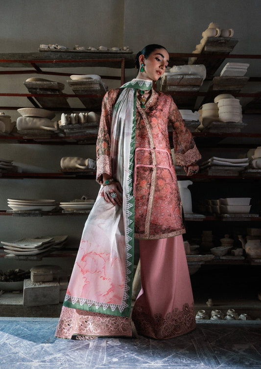 Aik Atelier | lady Aik 26 | Lady Aik - Look B2609 - Luxury Dress - available at Maria Faisal in UK and USA.