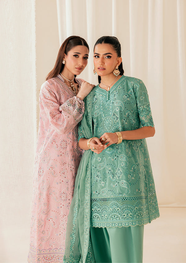 Aik Atelier | Lawn 26 | Look B2603A - Luxury Dress - available at Maria Faisal in UK and USA.
