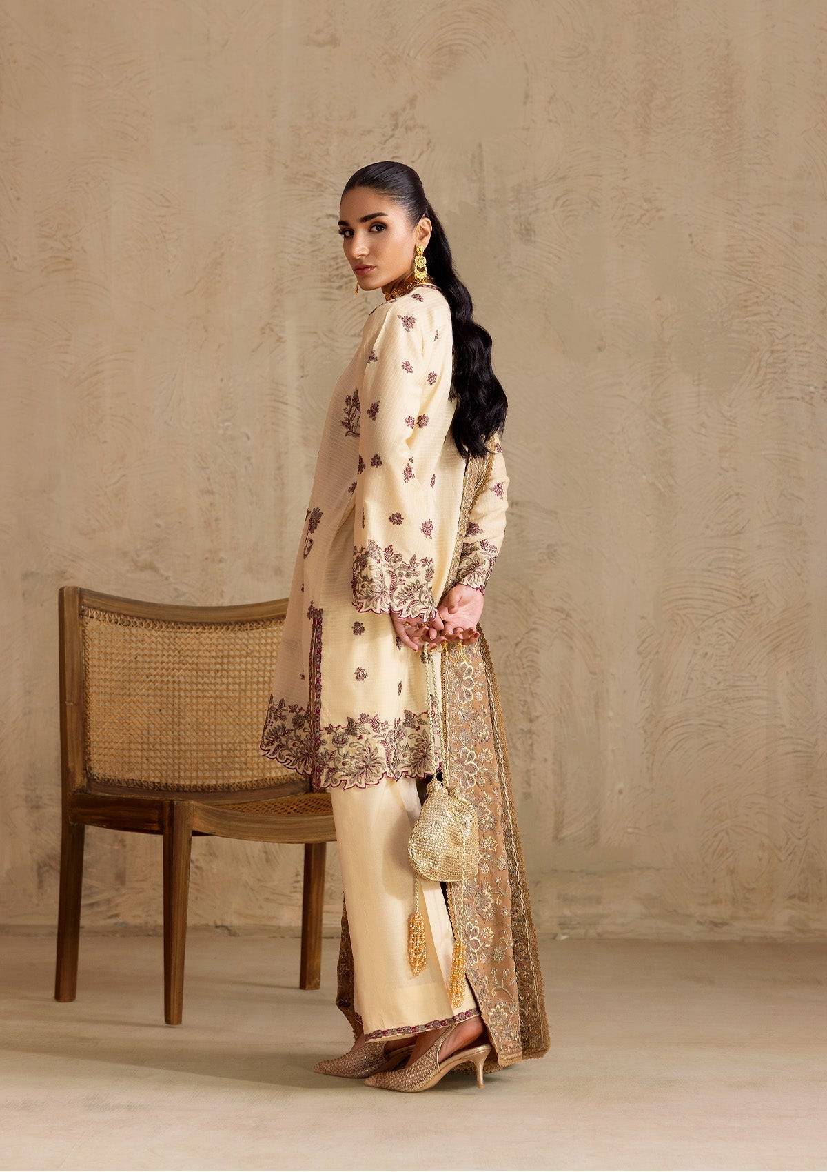 Aik Atelier | RTW 25 | LOOK 01 by Maria Faisal - Registered Vendor of : Aik Atelier - type : Ladies Clothes - 100% original wedding dresses