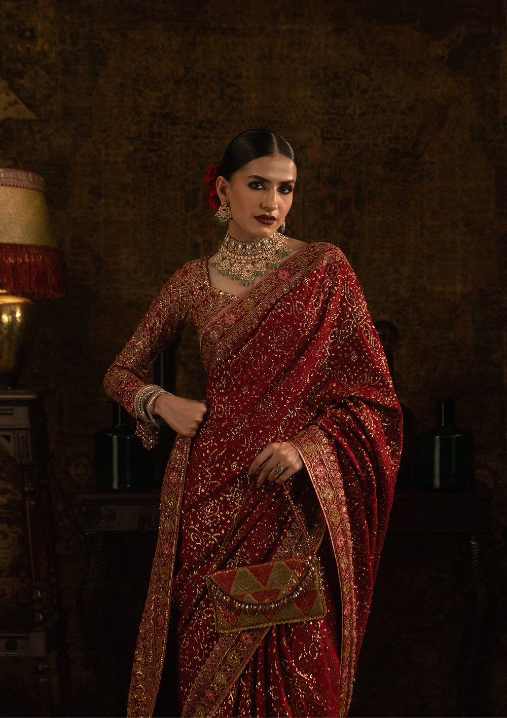 Aik Atelier | Sari Edit 25 | LOOK 01 - Ladies Clothes - Maria Faisal
