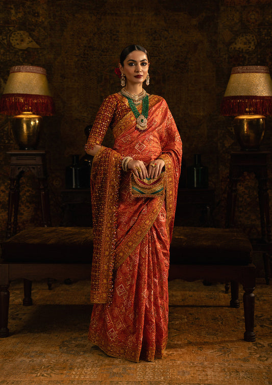 Aik Atelier | Sari Edit 25 | LOOK 02 - Ladies Clothes - Maria Faisal