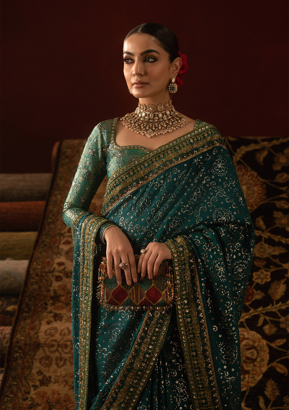 Aik Atelier | Sari Edit 25 | LOOK 03 - Ladies Clothes - Maria Faisal