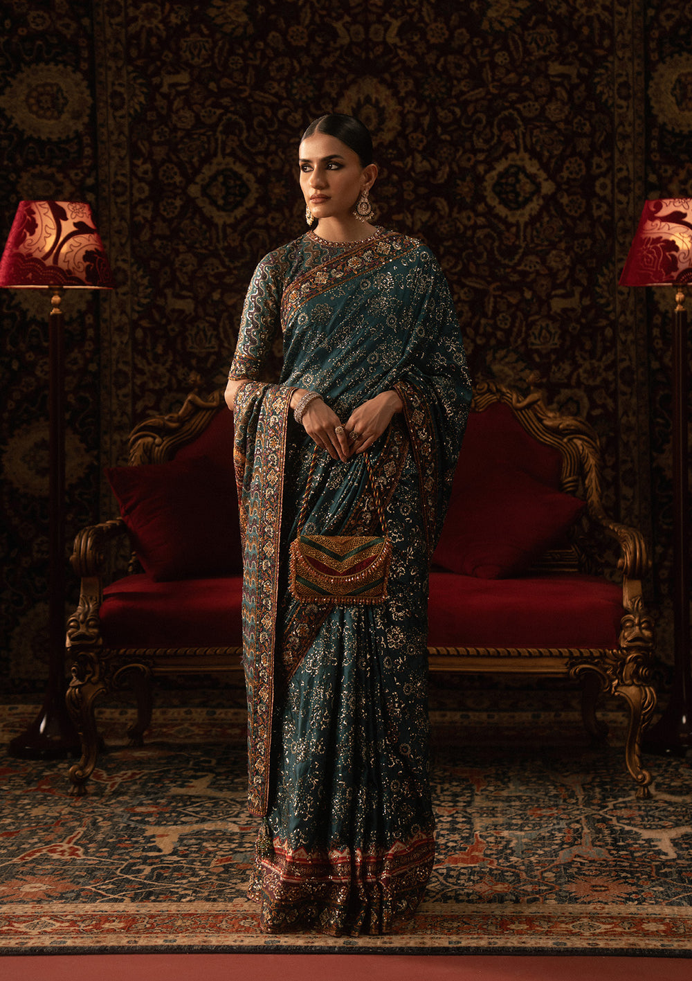 Aik Atelier | Sari Edit 25 | LOOK 05 - Ladies Clothes - Maria Faisal