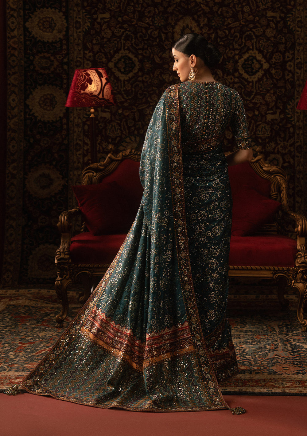 Aik Atelier | Sari Edit 25 | LOOK 05 - Ladies Clothes - Maria Faisal