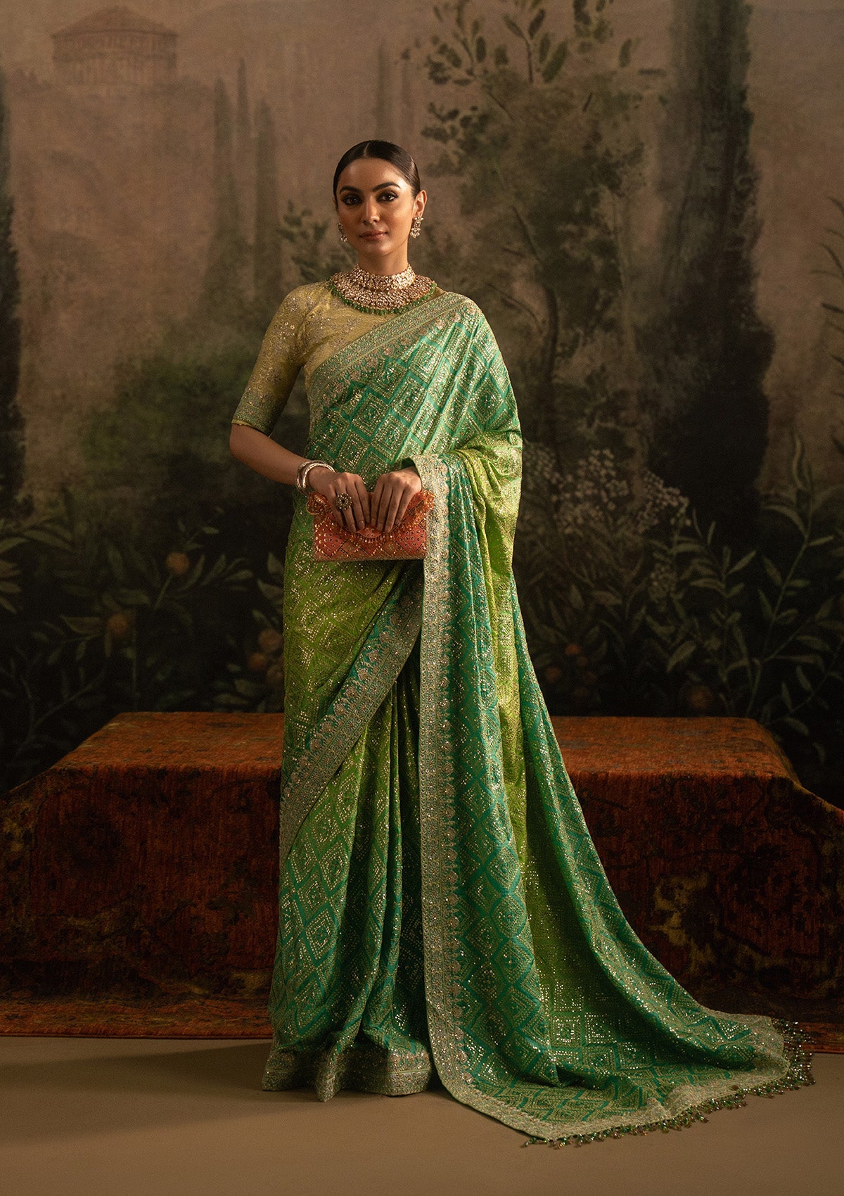 Aik Atelier | Sari Edit 25 | LOOK 07 - Ladies Clothes - Maria Faisal