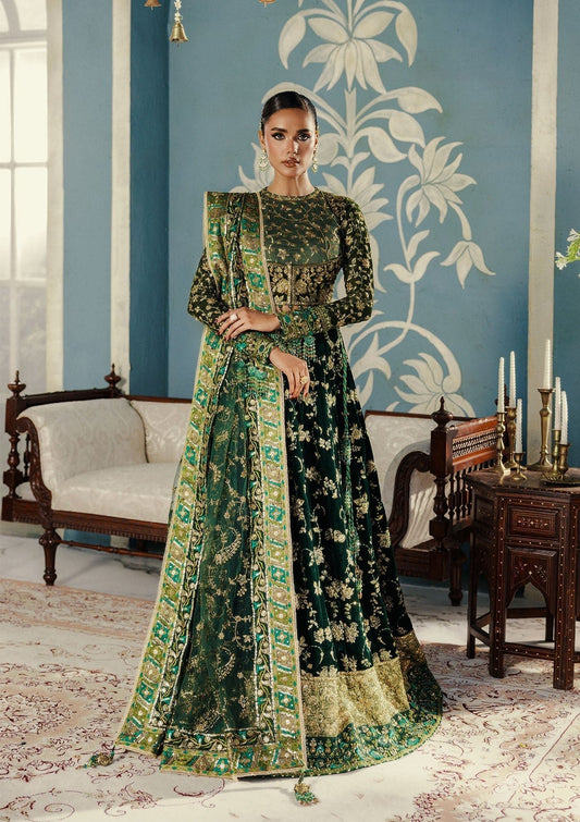 Aik Atelier | Udaipur Velvet 25 | LOOK 02 - Formal Wear - available at Maria Faisal in UK and USA