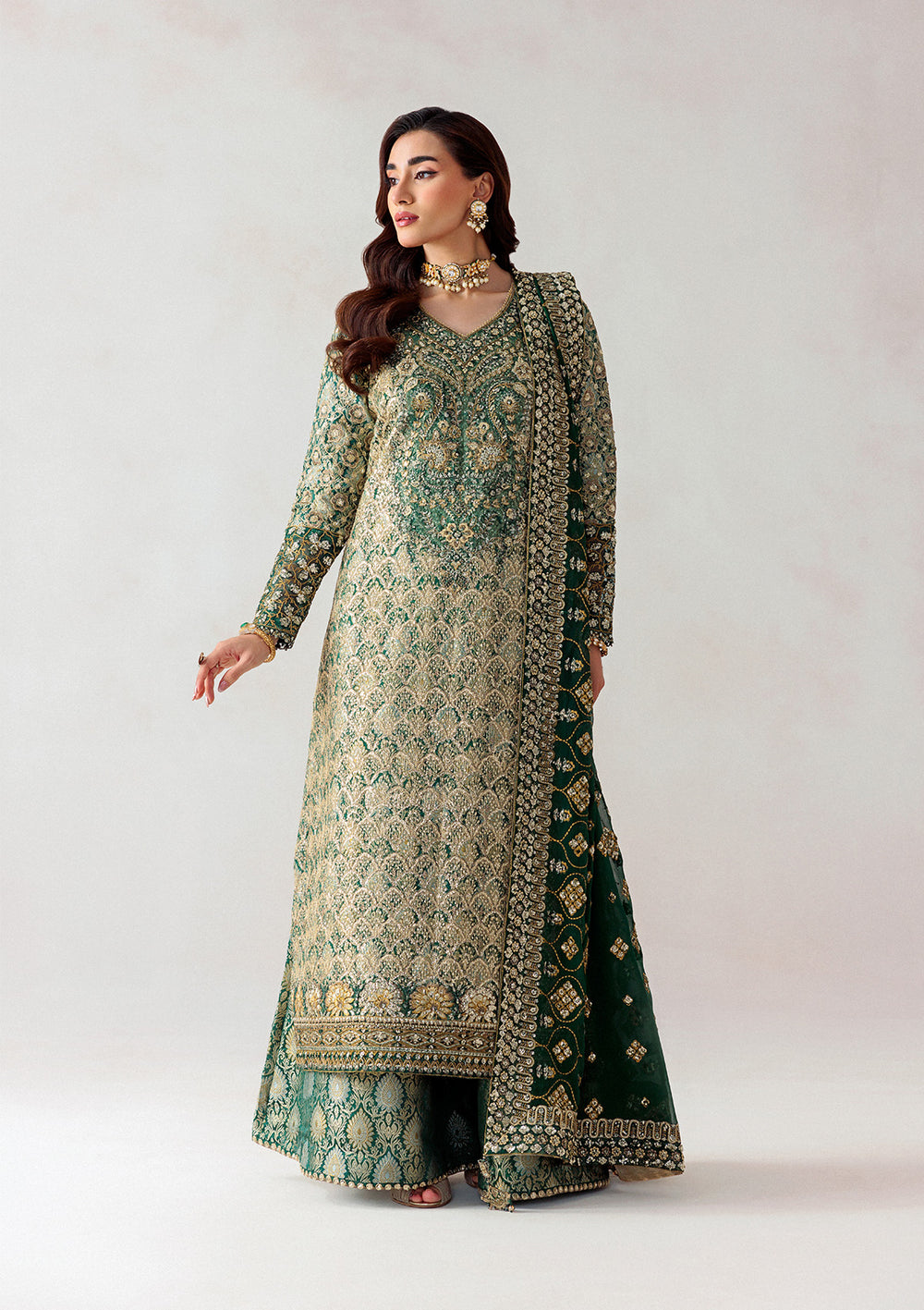 Aik Atelier | Formals 25 |01 - Ladies Clothes - Maria Faisal