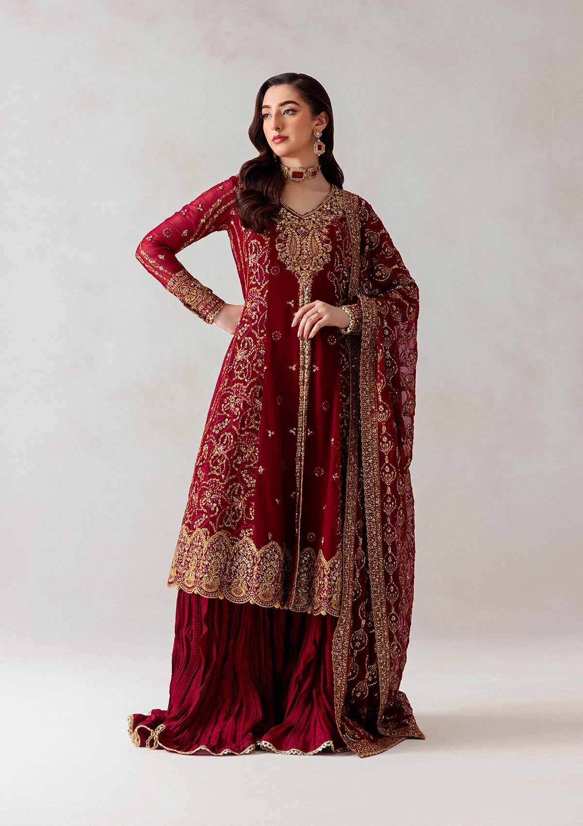 Aik Atelier | Formals 25 | 06 - Ladies Clothes - Maria Faisal