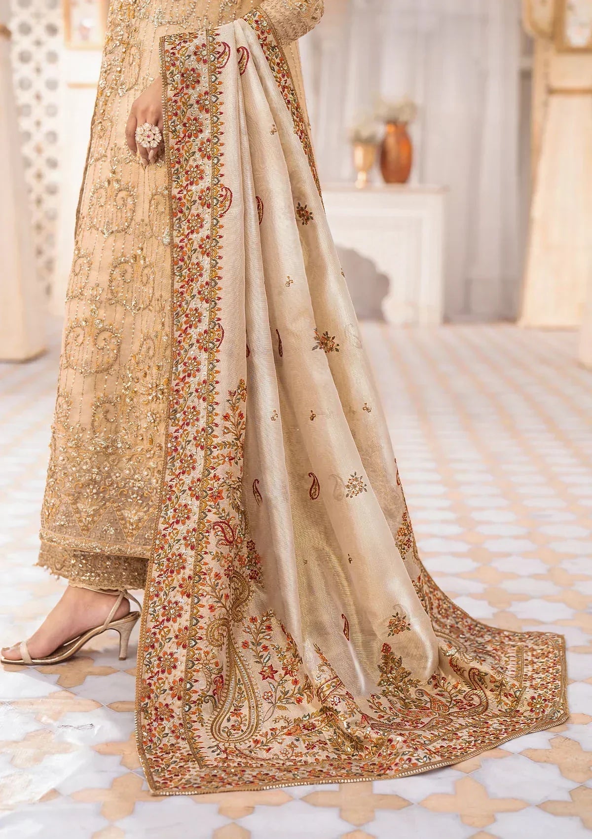 Aik Atelier | Wedding Festive 24 | Shawl - Designer Dress - Maria Faisal