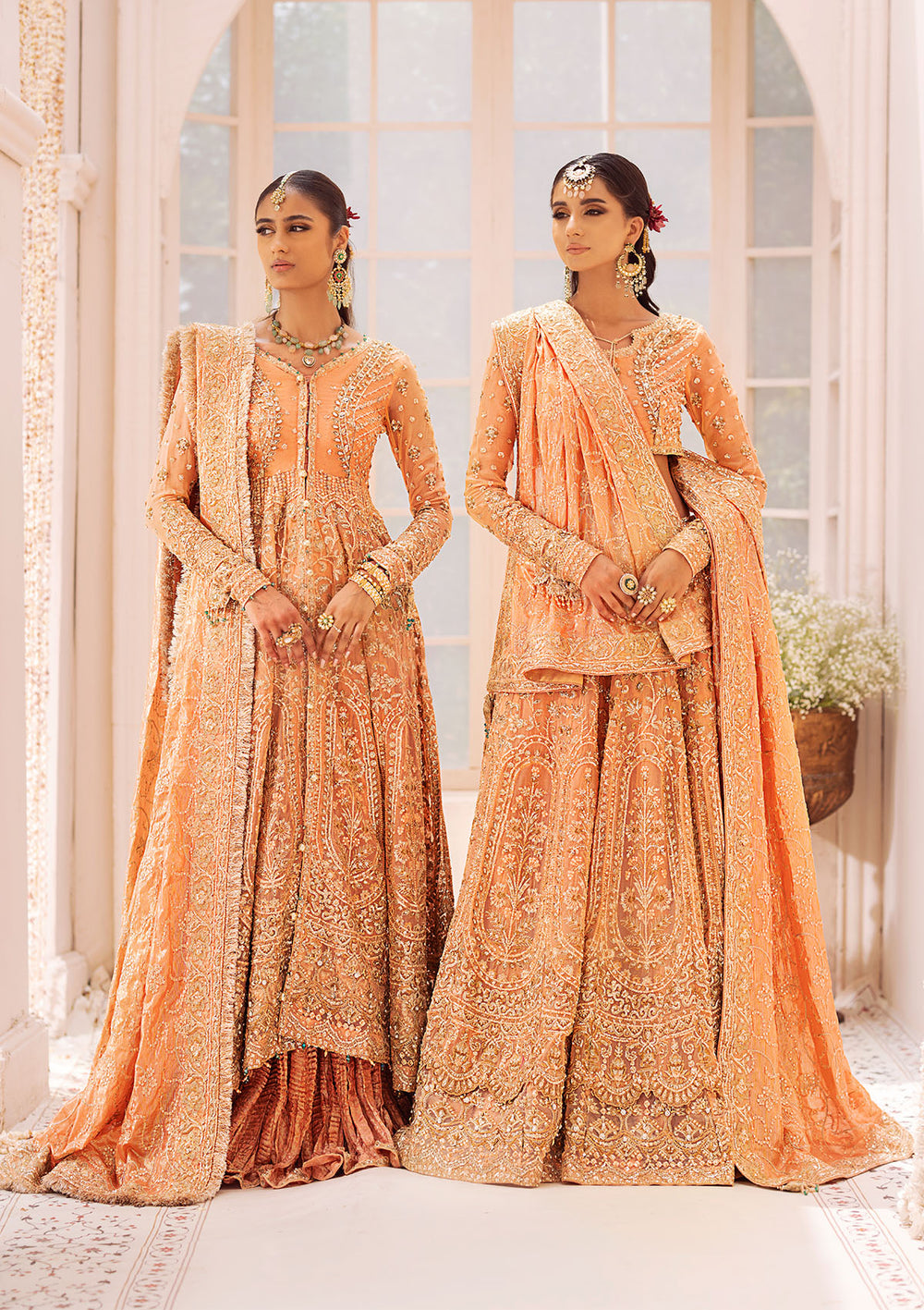 Aik Atelier | Wedding Festive 24 | LOOK 06 - Designer Dress with Intricate embroidery and embellishments. Shop elegent wedding dress at Maria Faisal.