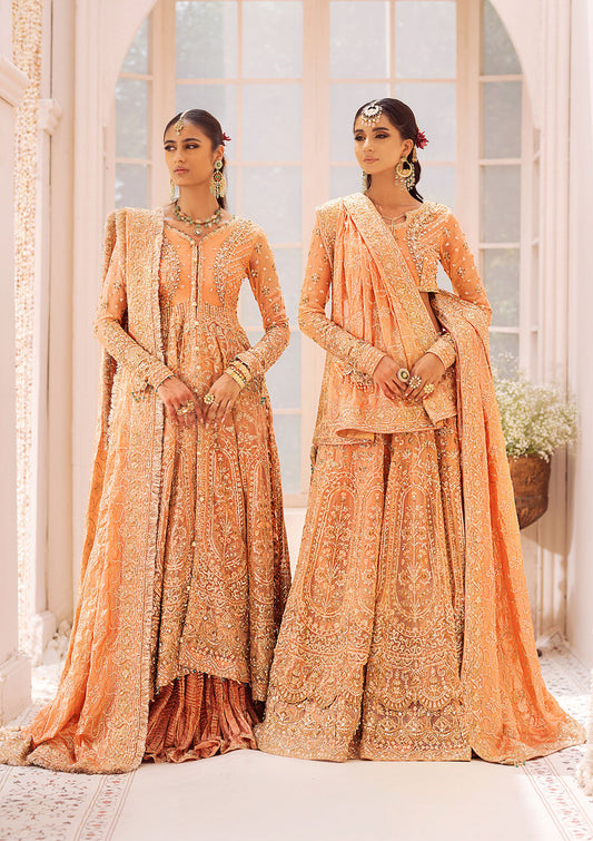 Aik Atelier | Wedding Festive 24 | LOOK 06 - Designer Dress with Intricate embroidery and embellishments. Shop elegent wedding dress at Maria Faisal.