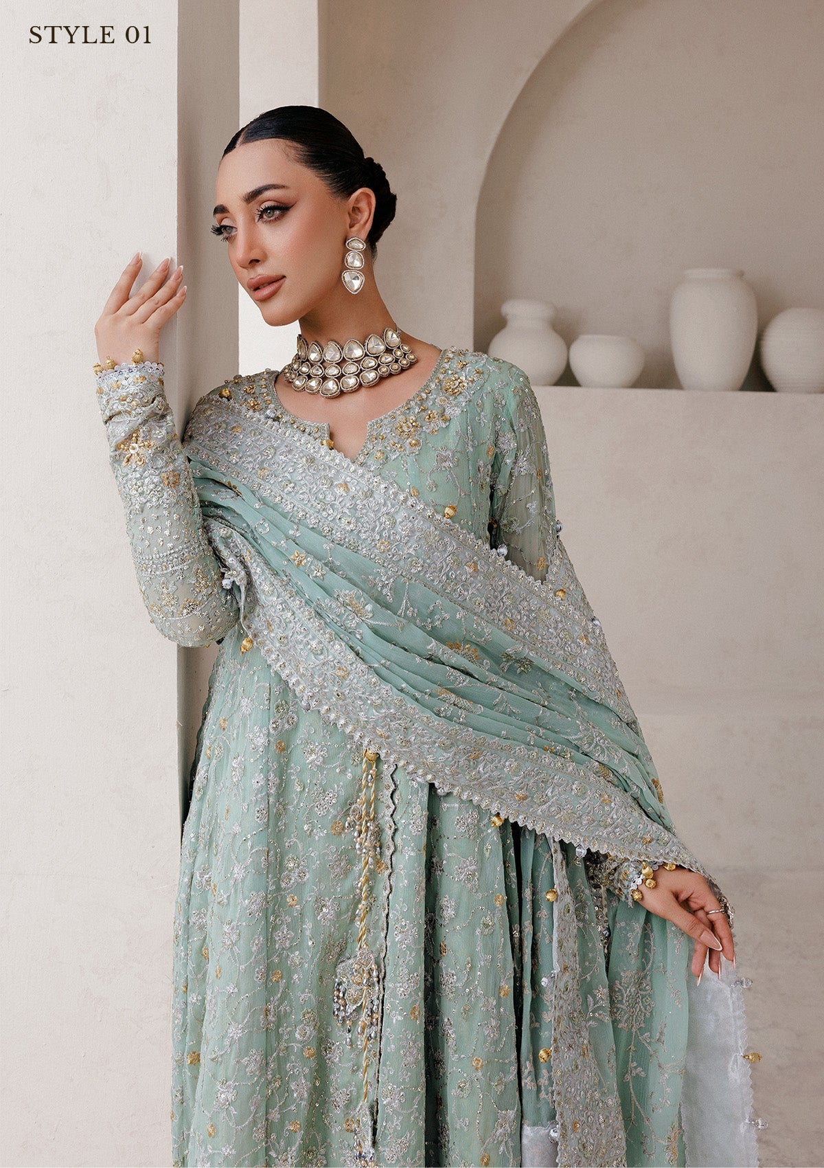 Aik Atelier | Wedding Festive 25 | WEDDING FESTIVE '25 VOL. 2 - LOOK 08 - Ladies Clothes - Maria Faisal