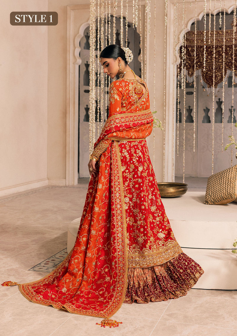 Aik Atelier | Wedding Festive 26 | LOOK 05 - Bridal Dress - available at Maria Faisal in UK and USA.