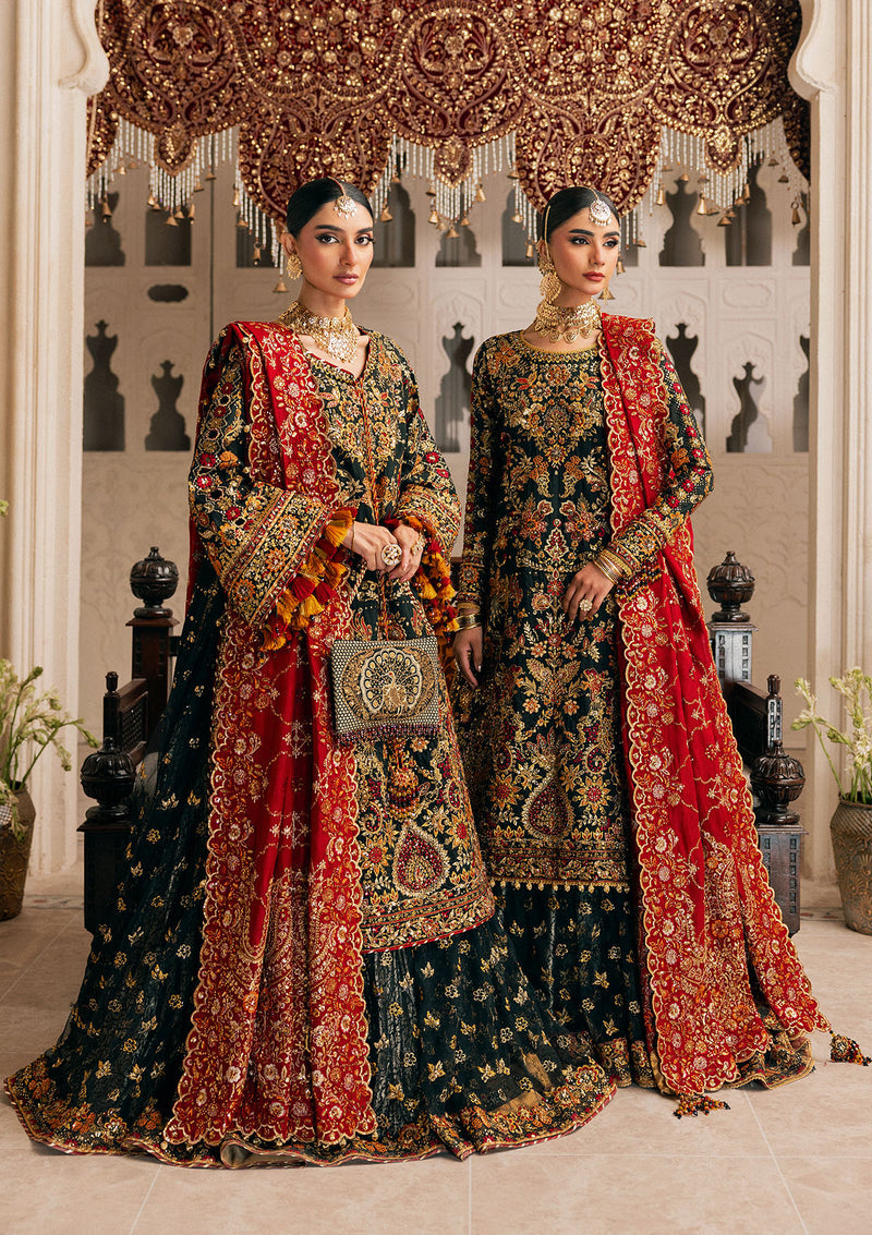 Aik Atelier | Wedding Festive 26 | LOOK 06 - Bridal Dress - available at Maria Faisal in UK and USA.