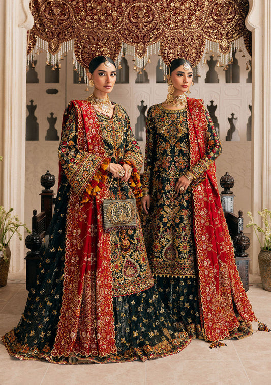 Aik Atelier | Wedding Festive 26 | LOOK 06 - Bridal Dress - available at Maria Faisal in UK and USA.