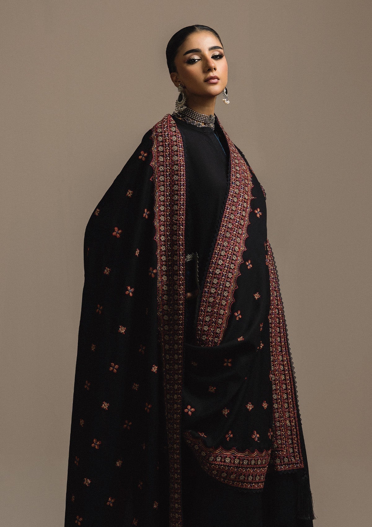 Aik Atelier | Aik Roz Karandi 25 | LOOK 02 - Luxury Dress - available at Maria Faisal in UK and USA.