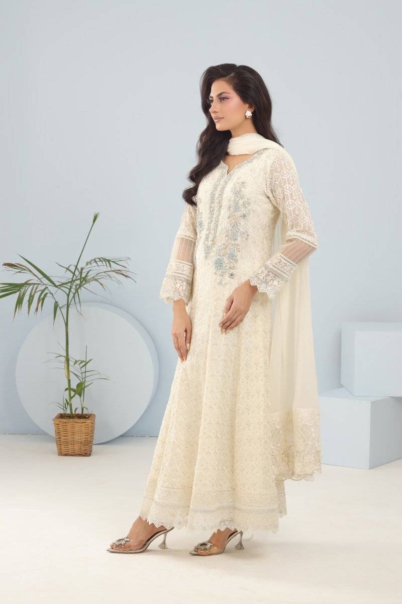 Panache | Pret | Alabaster Grace by Maria Faisal - Registered Vendor of : Panache By Mona - type : Ladies Clothes - 100% original wedding dresses