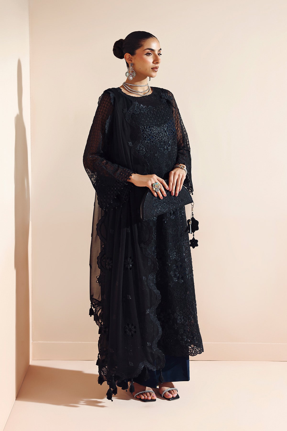 Alizeh | Aymal Luxury Bamber Chiffon | RIKA - Formal Wear - available at Maria Faisal in UK and USA