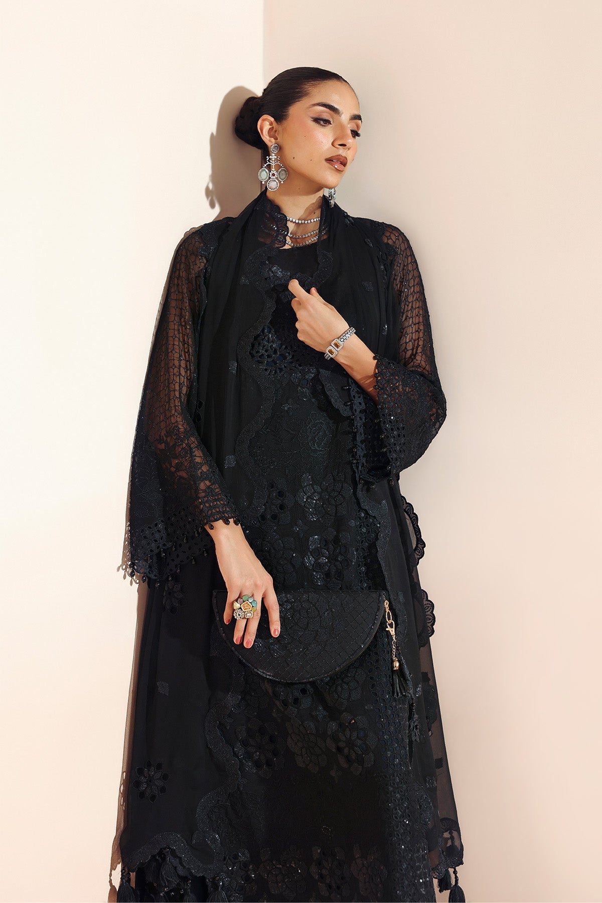 Alizeh | Aymal Luxury Bamber Chiffon | RIKA - Formal Wear - available at Maria Faisal in UK and USA