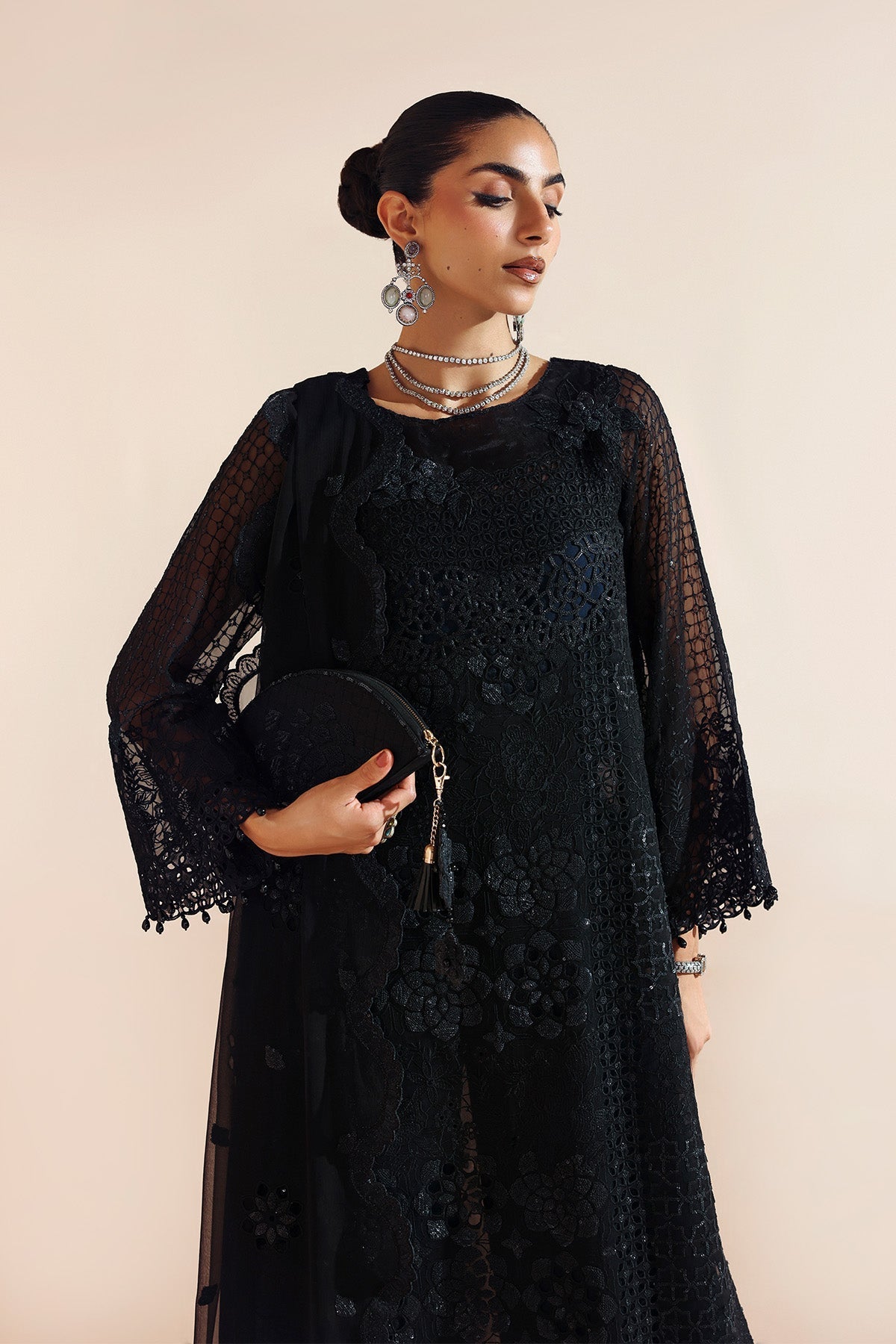 Alizeh | Aymal Luxury Bamber Chiffon | RIKA - Formal Wear - available at Maria Faisal in UK and USA