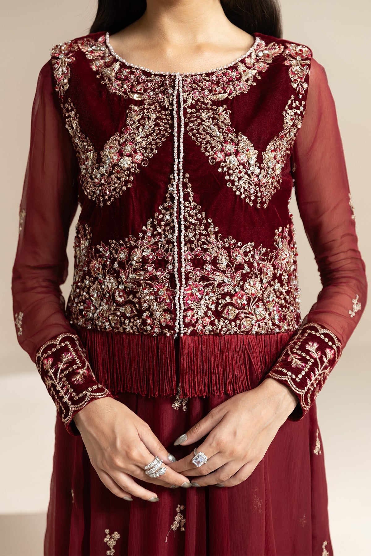 Alizeh | Lamour 25 | AF-VLT-2209-Cherie - Formal Wear - available at Maria Faisal in UK and USA