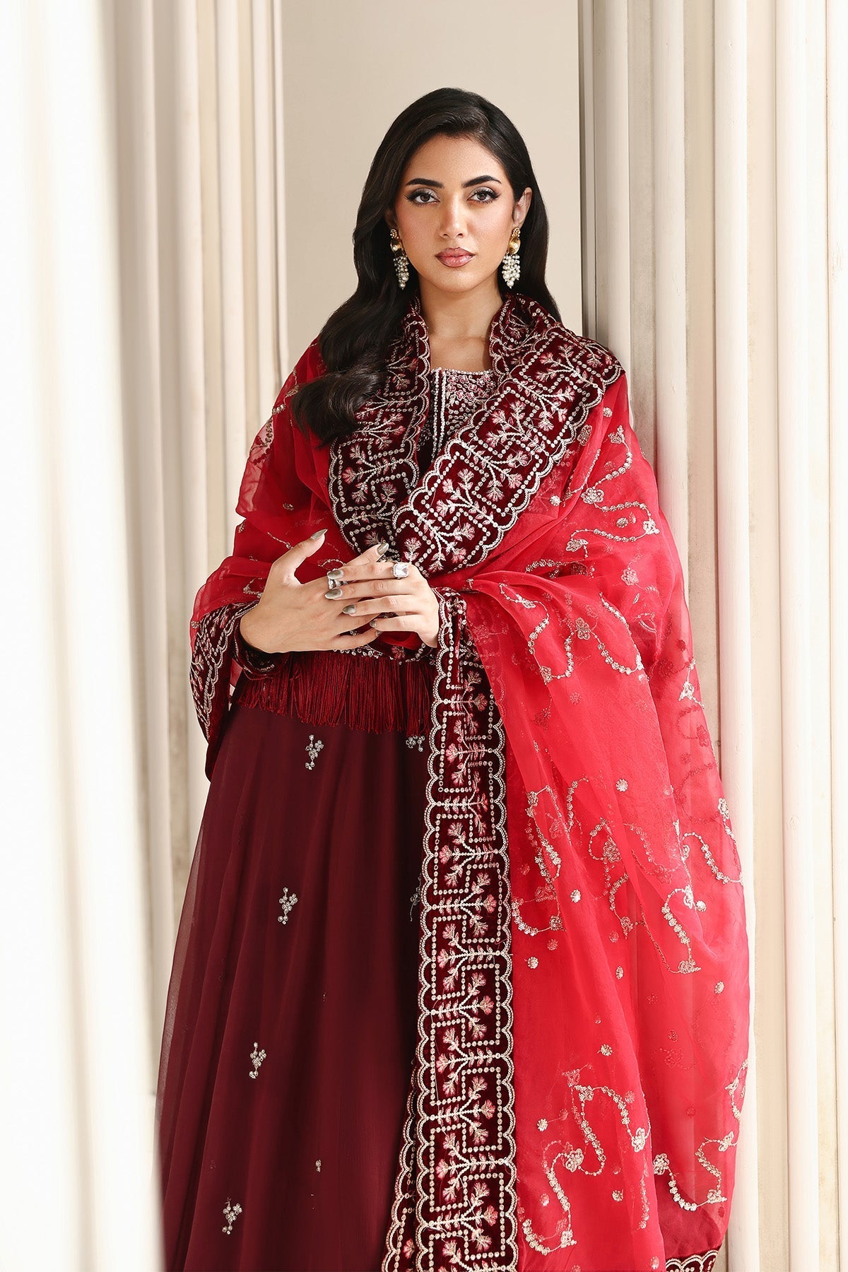 Alizeh | Lamour 25 | AF-VLT-2209-Cherie - Formal Wear - available at Maria Faisal in UK and USA