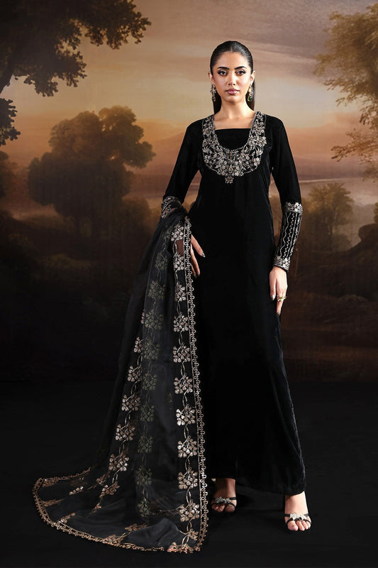 Alizeh | Lamour 25 | AF-VLT-2212-Celeste - Formal Wear - available at Maria Faisal in UK and USA
