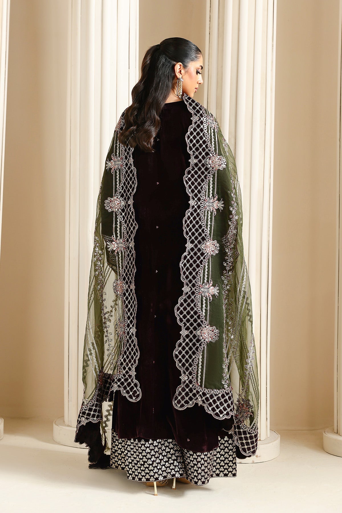 Alizeh | Lamour 25 | AF-VLT-2213-Vanya - Formal Wear - available at Maria Faisal in UK and USA