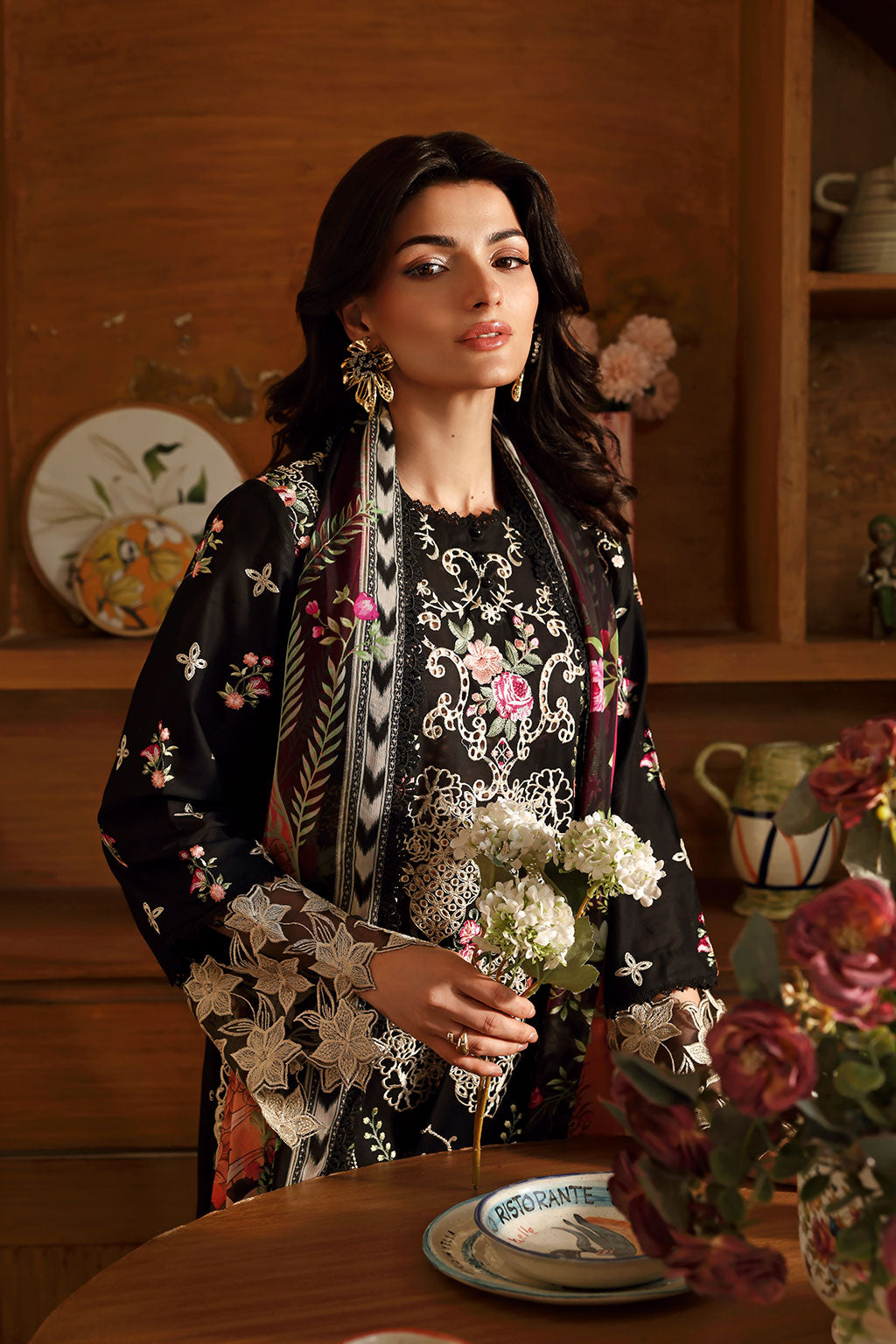 Ramsha | Andaaz Collection | Z-1306 - Luxury Dress - available at Maria Faisal in UK and USA.