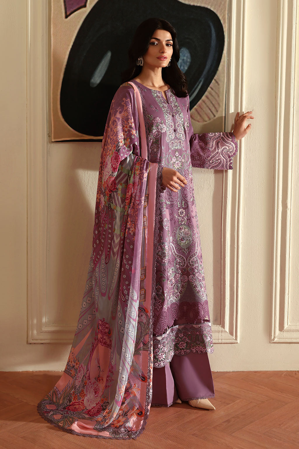 Ramsha | Andaaz Collection | Z-1309 - Luxury Dress - available at Maria Faisal in UK and USA.