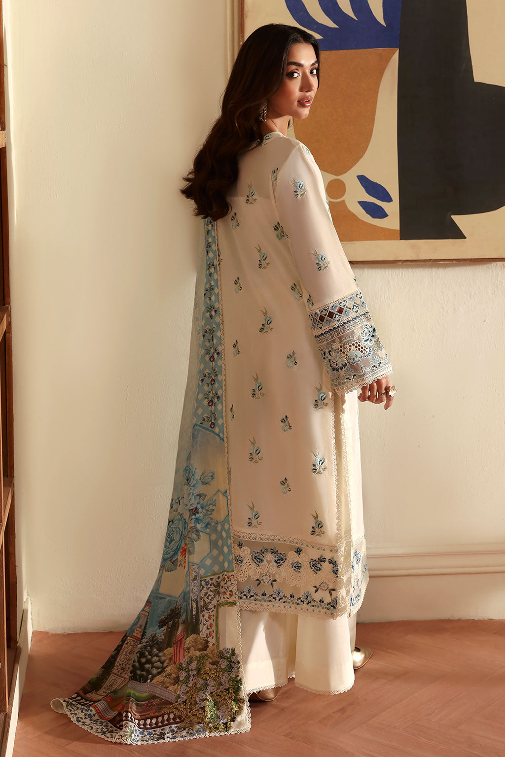 Ramsha | Andaaz Collection | Z-1305 - Luxury Dress - available at Maria Faisal in UK and USA.