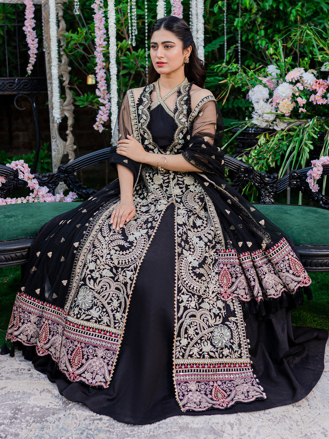 Izel | Heeriye Festive Collection |Surmaya - Ladies Clothes - Maria Faisal