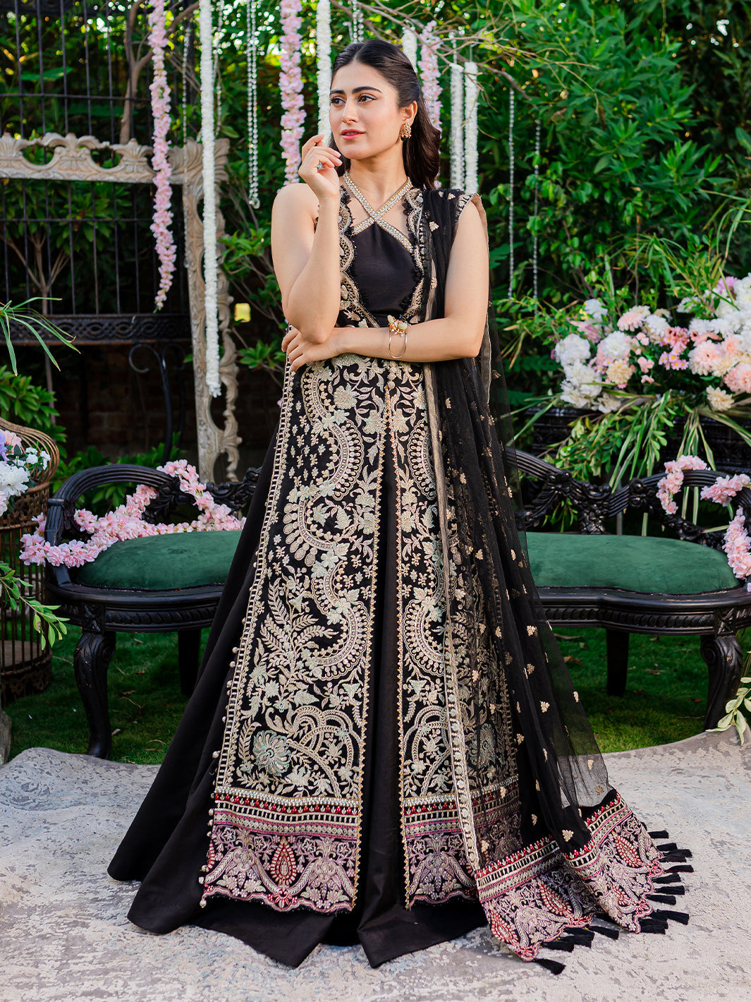 Izel | Heeriye Festive Collection |Surmaya - Ladies Clothes - Maria Faisal